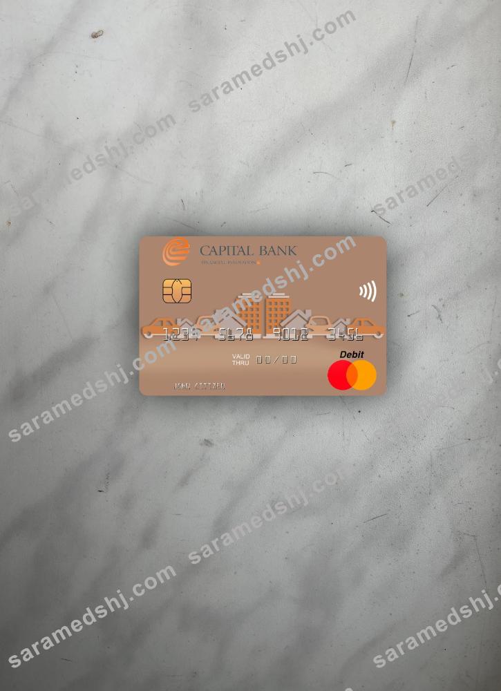 North Macedonia Capital Banka AD Skopje mastercard photolook front